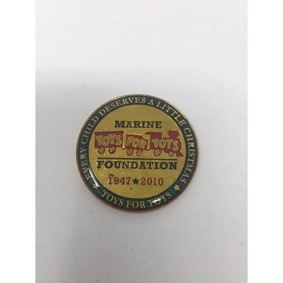 United States Marine Corps Toys For Tots 2010 Coin Medal Medallion USMC - Picture 1 of 4